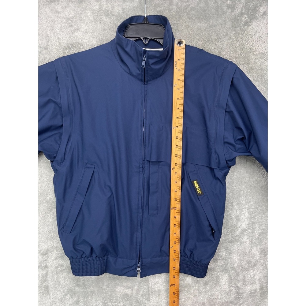 Zero Restriction Women's Gore-Tex Convertible Jacket Sz S Navy Long/Short/Vest - Picture 5 of 13